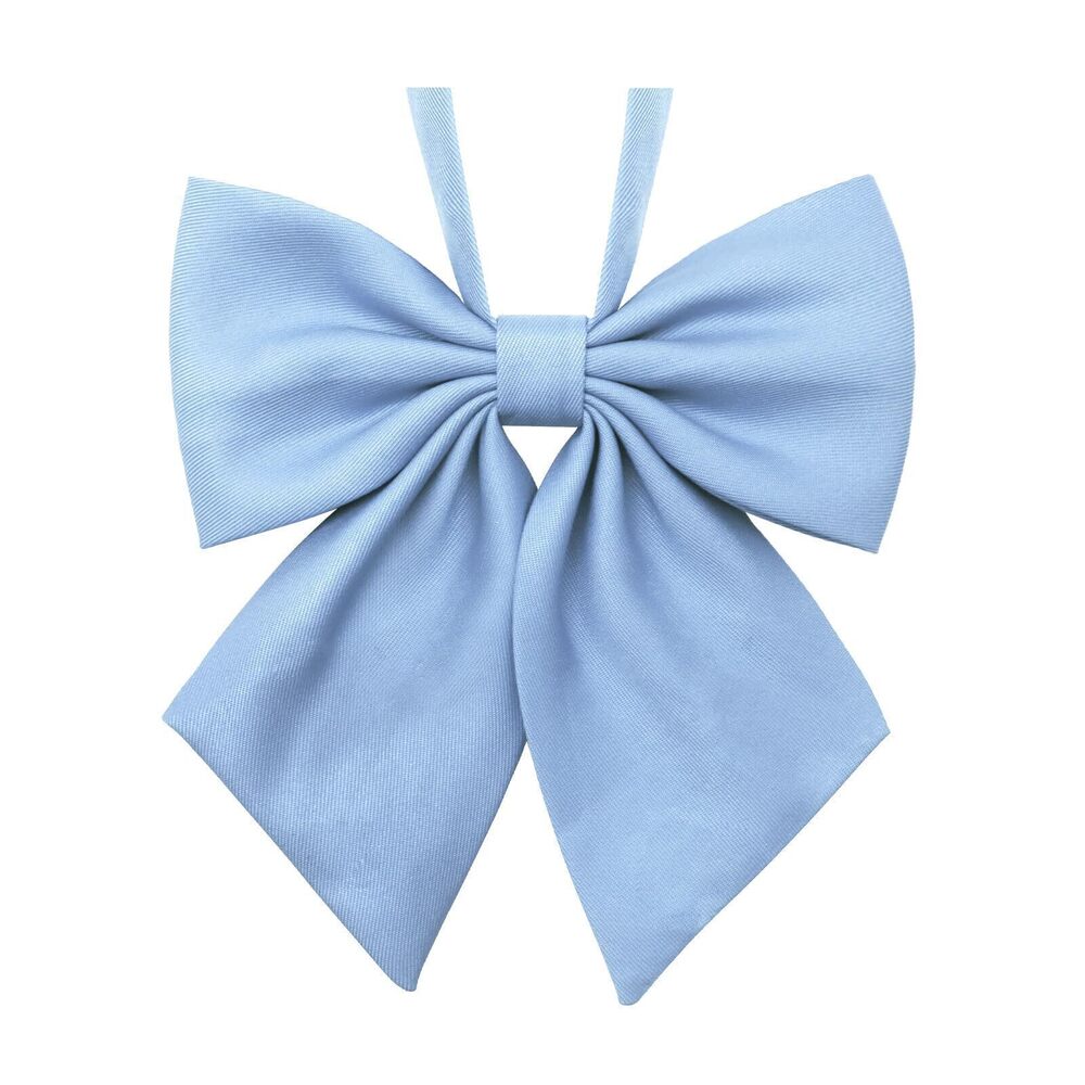 9331 Solid Color Bow Tie Gril, Adjustable Bow Tie, Pre-Tied Bowtie